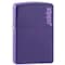 Zippo 2024 Zippo Purple Matte W/Logo Logo,  ZIP-237ZL - alternate 1